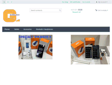 Tablet Screenshot of galleriawireless.com